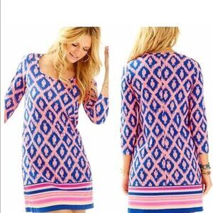 Lilly Pulitzer Beacon Shift Dress Little Fish Print XXS